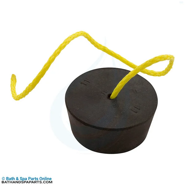 Waterco Hydro Pak Skimmer Control Plate Plug w/String (51B1018)