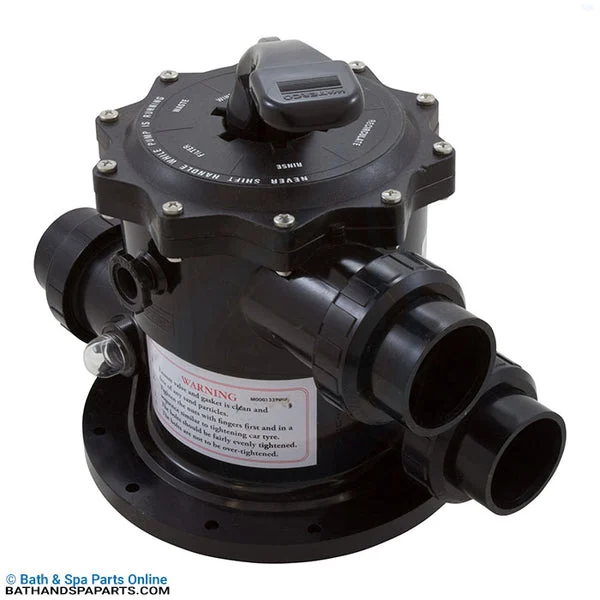 Waterco Top Mount 2″ Union 6-Position Multiport Valve (228053)