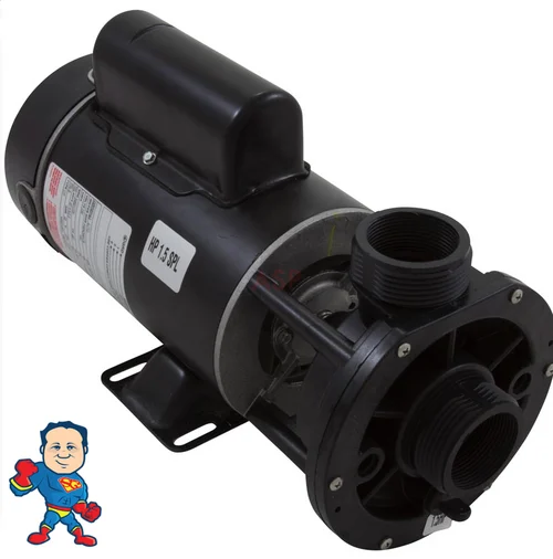 Waterway E-Series Center Discharge Spa Pump 1.5hp 230v 2-Speed 48fr 1-1/2″ – Global
