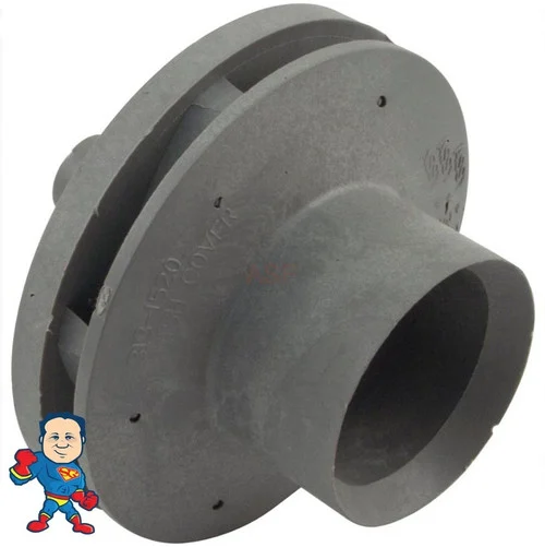 Waterway Hi-Flo 3/4HP Closed Face Impeller – Side Discharge Pump Model B Replacement Part